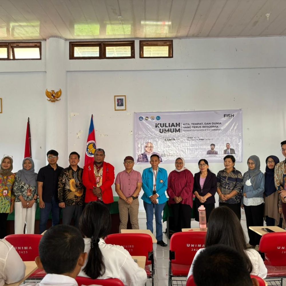 Mahasiswa Pendidikan Geografi UNIMA Bedah Geografi Humanistik di Era Globalisasi lewat Kuliah Umum