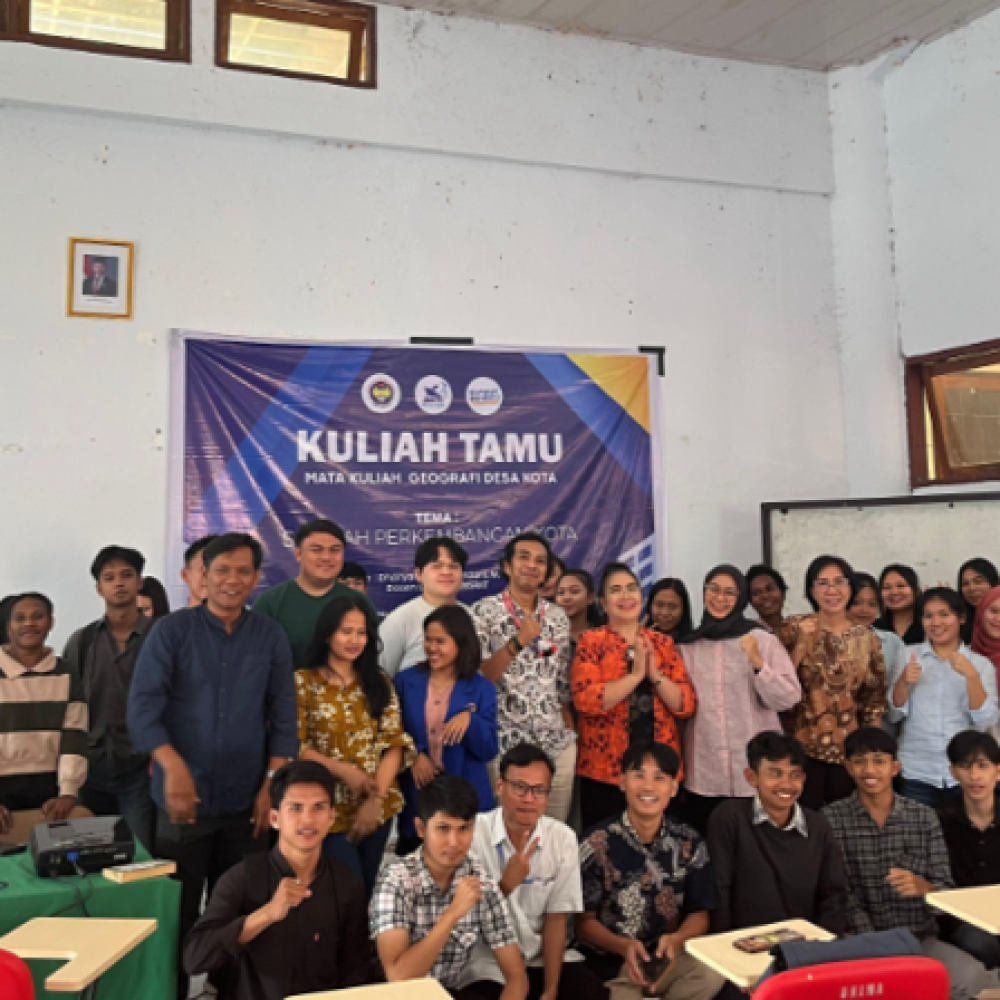 Membaca Kota dari Masa Lalu, Mahasiswa Pendidikan Geografi UNIMA Dalami Sejarah Perkembangan Ruang